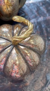 It's happening... pumpkin season! __ Spice up your holiday decor with our exquisite glass pumpkins. Click on the link in comments to shop. __ #MichaelAram #MyMichaelAram #Pumpkin #PumpkinSeason #HolidayDecor #Luxury | Michael Aram