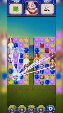 Castle Crush - Level 5, 6 gameplay match 3 logic puzzle building decorating casual game walkthrough