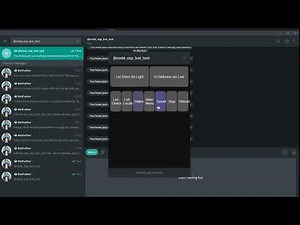 telegram bot using web app