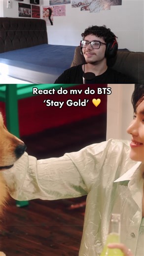React do mv do BTS ‘Stay Gold’ 💛 #bts #staygold #kpop #army #btsarmy @BTS @mnijungkook @hobipower