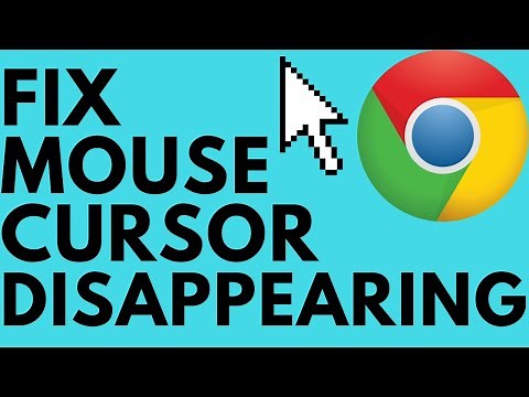 Fix Mouse Cursor Disappearing in Google Chrome - 2021