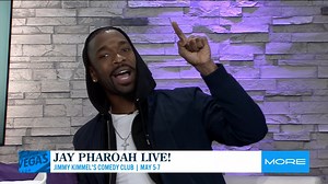 🚨SHOW ALERT🚨 Comedian and former 'SNL' cast member Jay Pharoah does some of his best celebrity impressions & talks about his comedy shows this weekend (May 5-7) at Jimmy Kimmel's Comedy Club. #JayPharoah #comedian #comedy | MORE FOX5