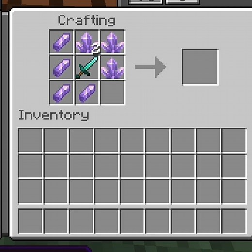 Minecraft me craft a colourful sword 🌈#minecraft #short #mcpe