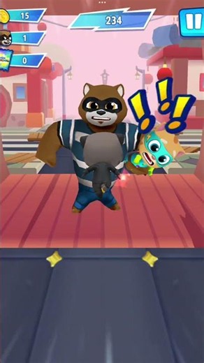 Talking Tom Hero Dash All Super Crystal Heroes Unveil New Punch Power & Defeat Complete Big Raccoons