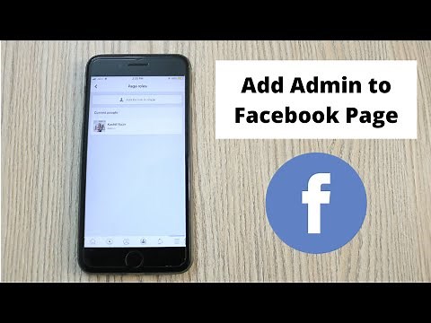 How to Add Admin on Facebook Page Mobile