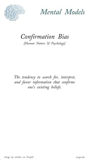 Human Nature Psychology 14 Confirmation Bias