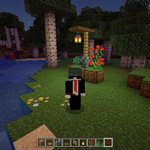 Minecraft lalten tutorial structure