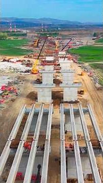 Autostrada A7 | Pasaj Cleja peste CF500 | Focșani-Bacău Lot 3 | Stadiu lucrări la 01.05.2026 | UMB