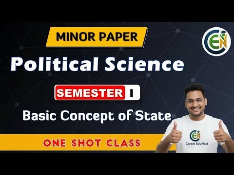 Political Science Sem I One Shot | Basic Concept of State One Shot Class Semester I | PDUSU Updates