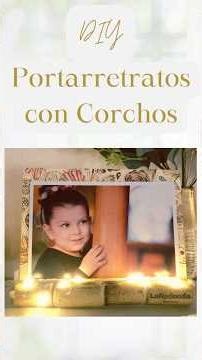 DIY: Portarretratos con Corchos