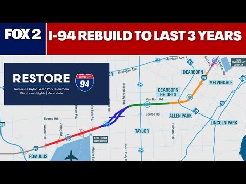Restore 94 project focuses on 13 miles of highway the next 3 years