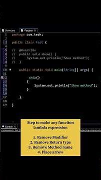 Java 8 Feature | Lambda Expression