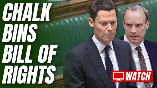 Justice Secretary Alex Chalk Scraps Raab's Bill of Rights