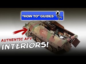 AUTHENTIC SCALE MODEL AFV INTERIORS VOL 2 - SDKFZ.251/9 KANONENWAGEN