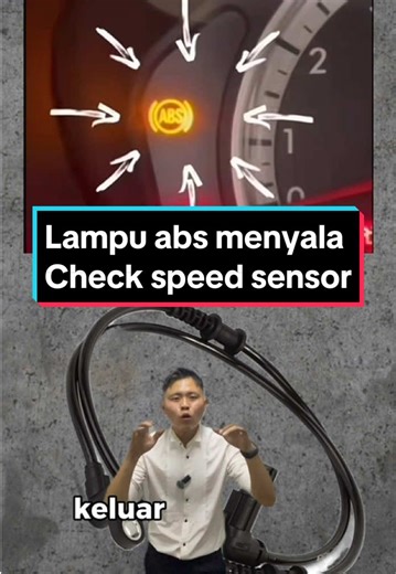 Lampu ABS Menyala? Periksa Sensor Kecepatan Kereta