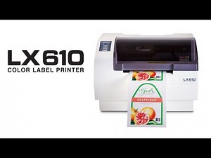 Primera LX610 Color Label Printer - Print and Cut Your Own Product Labels in Any Shape and Any Size