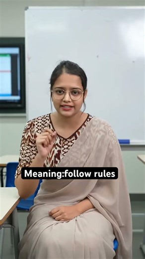 toe the line #idioms #idiomsandphrases #modernenglish