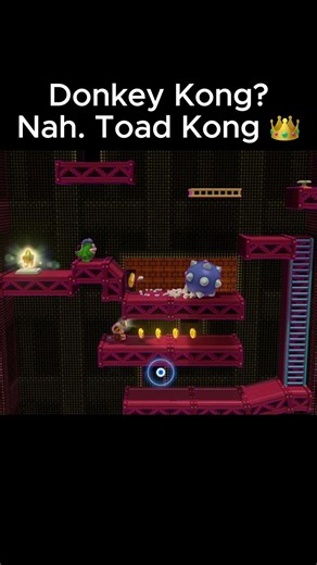 Donkey Kong Tribute in Captain Toad Treasure Tracker #mario #nintendoswitch #nintendo