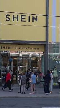 SHEIN Long Line In Toronto Canada. 28 May 2026. #shein #toronto #canada #china #fashion