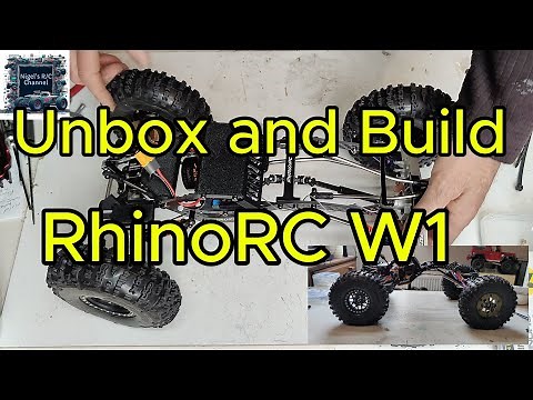 RhinoRC W1 Uboxing and building