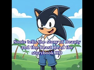 Sonic tells the story of Beauty and the Beast Read the storybook HD