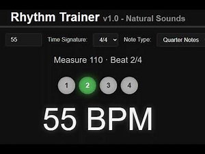 Metronome 55 BPM