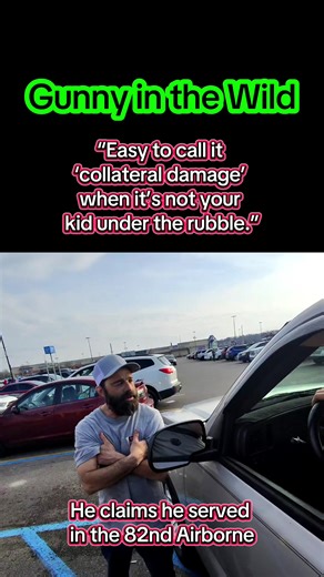 Veteran calls it collateral damage #unfiltered #maga #realtalk #trump #military