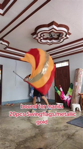 Swing Flags for Color Guard Performances