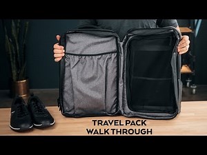 The NOMATIC Travel Pack WALK THROUGH - How to Use it!