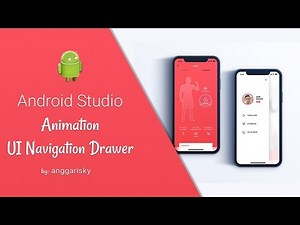 Navigation Drawer Animation in Android Studio Tutorial