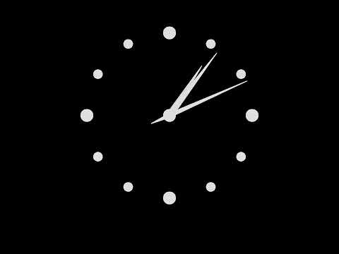 Television Wales and West (ITV) Clock (1964-1968)