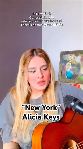 New York (Cover) #aliciakeys #aliciakeyscover #newyork #newyorkcity #cover #viral #singer #acoustic