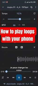 🔥How to play loops with your phone for church service 🤩