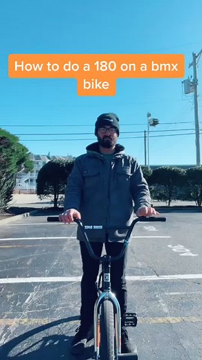 How to do a 180 on a bmx bike ! #bmx