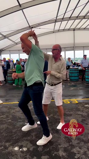 Great to have a catch up jive with my good pal and dance instructor Eamonn Cunniss at the Galway races 2024 #galway #galwayraces #nialldoorhydancer #upthejive #nialldoorhy #jive #jimmybuckley