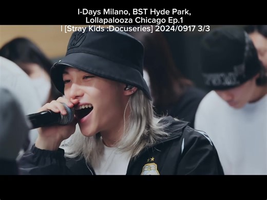 I-Days Milano, BST Hyde Park, Lollapalooza Chicago Ep.1 | [Stray Kids :Docuseries] 2024/0917 3/3 #skztalker #skzcode ©️Stray Kids