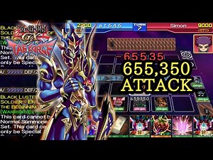 * 655 , 350 Atk * Black Luster Soldier - Envoy of the Beginning vs. Simon [ Yugioh GX Tag Force 1 ]
