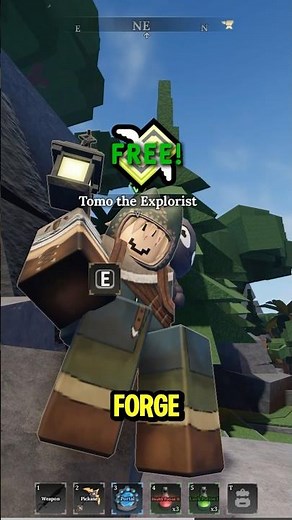 TOMO CAT QUEST FREE!!💸🐈‍⬛#roblox #theforge #tutorial #quest #free #glitch #new #unpatched