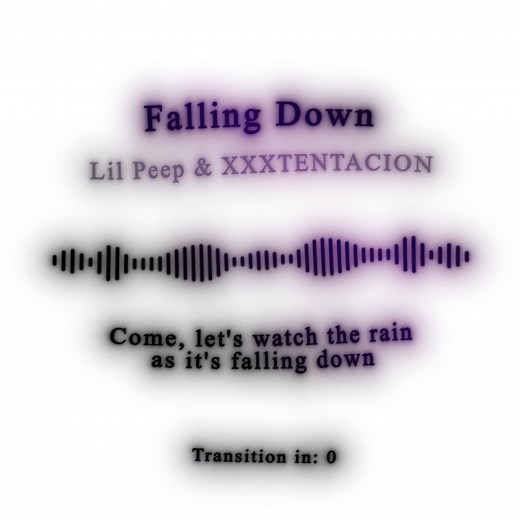 Falling Down Music Lyrics and Audio Edit