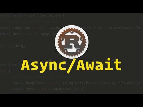 The Rust Programming Language | Async/Await in Rust