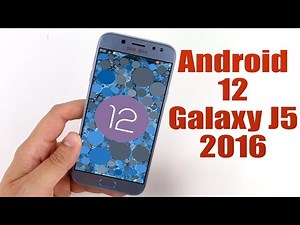 Install Android 12 on Galaxy J5 2016 (AOSP Rom) - How to Guide!