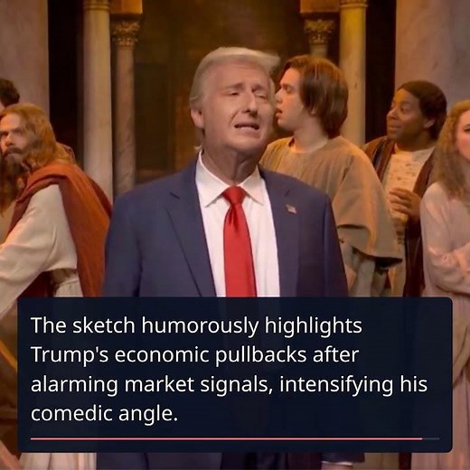 SNL's Easter Opener Features Trump as the Messiah: A Comedic Take