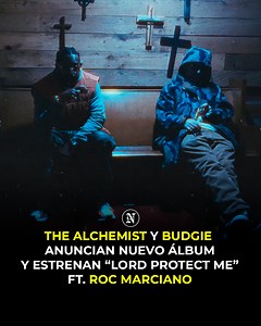 The Alchemist y el productor Budgie anuncian la tercera entrega de su serie "The Good Book", la cual ya se encuentra disponible a la compra en el sitio oficial de Alch (alcrecords punto com), dejando ver un amplio tracklist dividido en 2 partes con 28 tracks cada una. Como avance, el dúo de productores nos entrega un video realizado por Newhigh Filmz para el tema "Lord Protect Me", en el que participa Roc Marciano. Encuéntralo ya disponible en YouTube y más plataformas. | The N - Hip Hop News