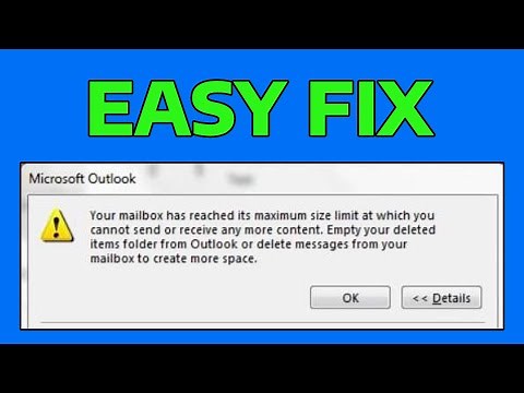 How To Fix Outlook.Pst Has Reached its Maximum Size
