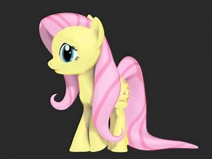 Fluttershy - Pose 1