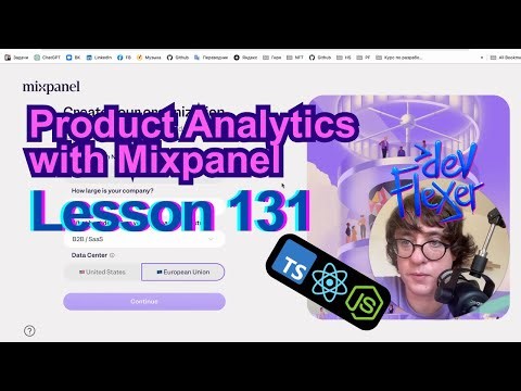 Lesson 131. Product Analytics with Mixpanel (TypeScript, Node.js, React)