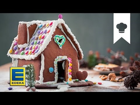 Lebkuchenhaus selber machen | Deko- und Geschenkidee zu Weihnachten | EDEKA