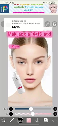 Makijaż dla 14/15 latki - Krok po kroku