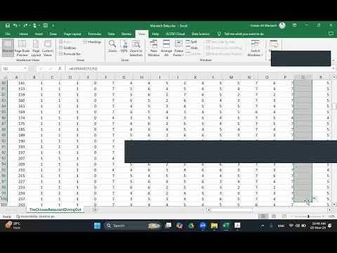 How to Compute Variables & Take Averages of Multiple Items in Excel