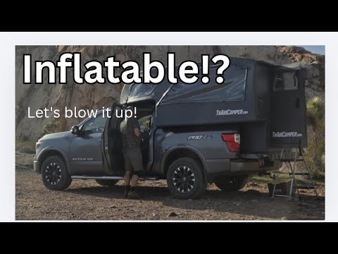 ThairCamper Setup First Time| Inflatable Truck Bed Camper